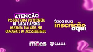 Prefeitura de Saloá abre cadastro para o Camarote da Acessibilidade na Festa de Pablo