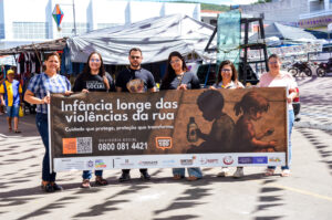 Ação de sensibilização marca compromisso com a proteção da infância em Saloá