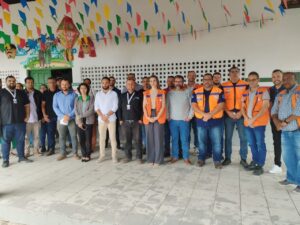Representantes da COMPEDEC de Saloá participam de capacitação para recadastramento da Operação Carro-Pipa
