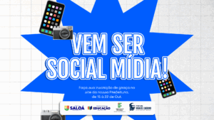 Prefeitura de Saloá abre inscrições para o curso gratuito de Social Mídia