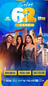 Saloá anuncia grande festa pelos 62 anos de Emancipação Política com atrações nacionais